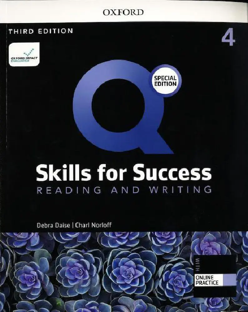 Q Skills 3rd SE 4 Reading and Writing: Student Book with iQ Online