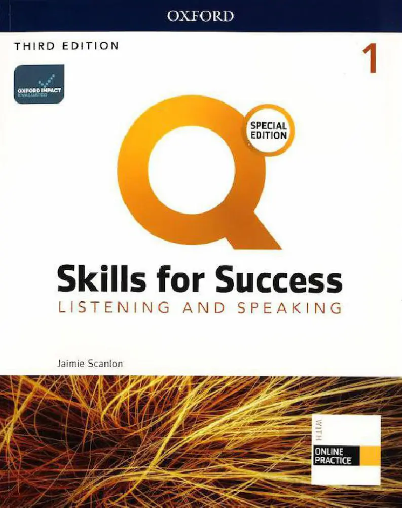 Q Skills 3rd SE 1 Listening and Speaking: Student Book with iQ Online