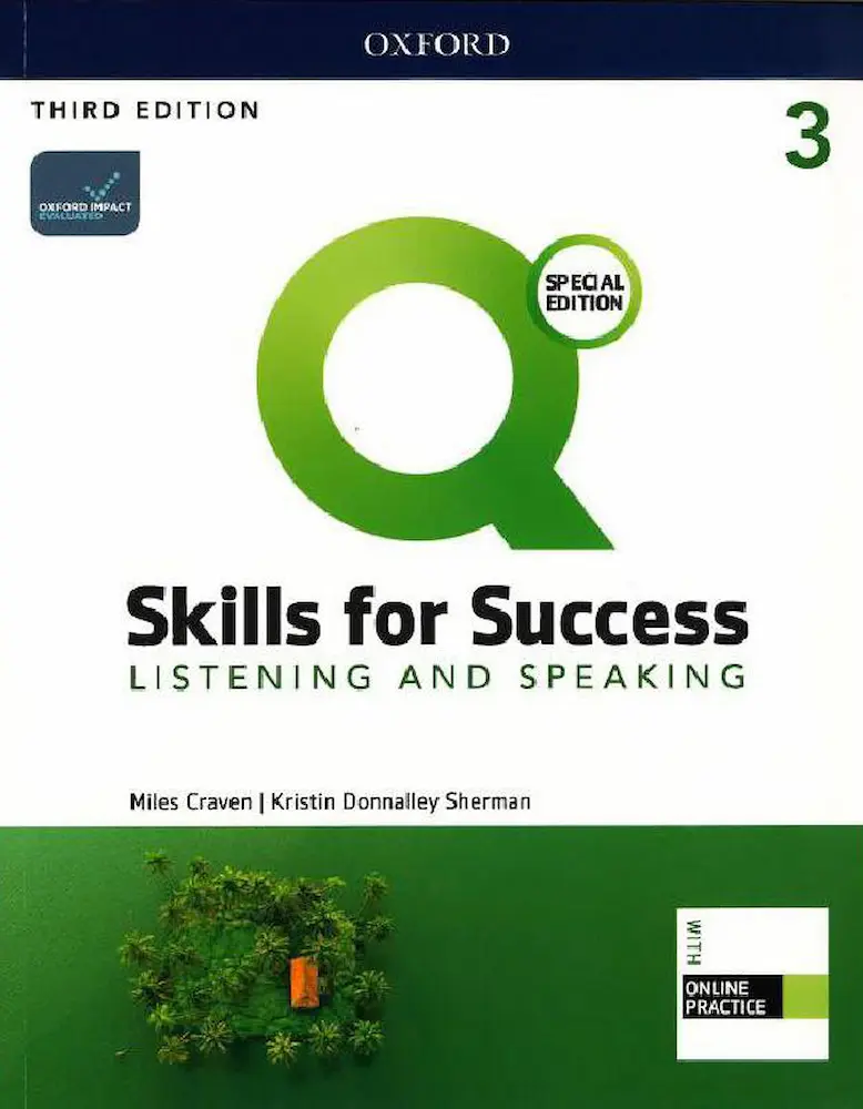 Q Skills 3rd SE 3 Listening and Speaking: Student Book with iQ Online